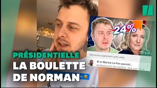 Pourquoi Norman Thavaud a retiré sa dernière vidéo sur Marine Le Pen [upl. by Bergstein]