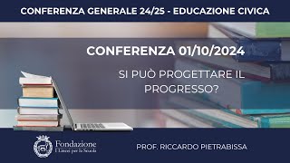 Prof Riccardo Pietrabissa  01102024  Conferenza generale 2425  Area Educazione Civica [upl. by Garap]