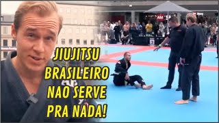 ELE ENTROU EM UM CAMPEONATO SEM SABER NADA PARA PROVAR QUE JIUJITSU BRASILEIRO NAO FUNCIONA [upl. by Enaywd509]