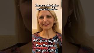 410 Kasım Burç YorumlarıNurselDemirelAstroloji astroloji haftalıkburçyorumları tümburçlar [upl. by Neirrad]