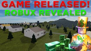 My Roblox Game is Released Heres How Much Robux Ive Made [upl. by Enirod]