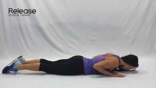 Prone PressUp McKenzie Exercise for Low Back amp Core [upl. by Oirasan]