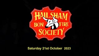 2023 HAILSHAM BONFIRE [upl. by Haerdna]