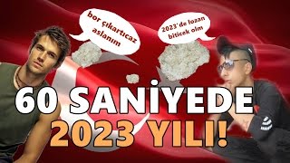 60 SANİYEDE 2023 YILI [upl. by Guria231]