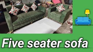 sofa   5 Seater Sofa set 🔥 diy modern stylish sofa Rk sofa furniture [upl. by Naened130]