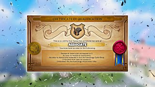 Archaeology Associate ACHIEVED  RS3  RUNESCAPE 3 [upl. by Irakuy]