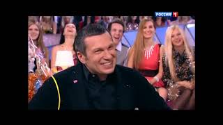 Zelensky and Galkin  TV Channel Russia New Years Eve 2013 Autocaptioned [upl. by Jaret713]