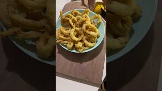 🔥 CALAMAR FRITS ULTRA CRISPY 🔥 calamar calamars crispy croustillant food recette facile [upl. by Lesko343]