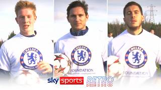 Chelsea Crossbar Challenge with Kevin De Bruyne Frank Lampard Eden Hazard Samuel Etoo amp more [upl. by Black]