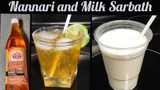 Nannari SarbathMilk Sarbath Refreshing summer drinks Recipe [upl. by Ecertap]