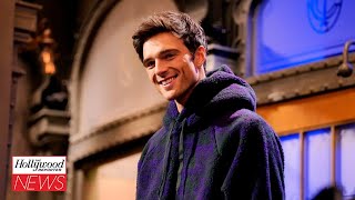 Jacob Elordi Takes an Epic Fall in New Saturday Night Live Promo  THR News [upl. by Enrol]