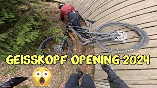 Bikepark GEISSKOPF OPENING 2024  WE RE BACKKKKK [upl. by Ettennan641]