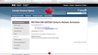 How To Get Your GSTHST NEW Residential REBATE SAMPLE forms completed for Ontario Properties [upl. by Putnem]