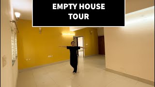 EMPTY HOUSE TOUR Of OUR 3BHK FLAT IN PATNA  Indian House Tour [upl. by Anahsit752]