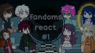 FANDOMS REACT  1 Saiki K  sabishii DISCONTINUED [upl. by Zakaria]