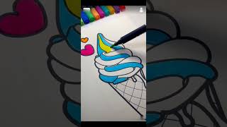 quotIce Cream Coloring Book  Fun and Relaxing Coloring Pages for All Agesquot [upl. by Ivad218]