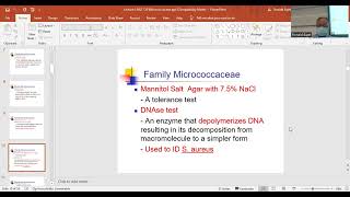 Lecture 3  Micrococcaceae [upl. by Nyla]