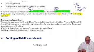 Chapter 21 – Provisions contingent assets and liabilities IAS 37  ACCA SBR Exam [upl. by Thier48]