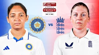 Indian Women v England Women Test Match  15th December 2023 Day 2 Scorecard [upl. by Shaner]