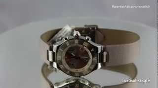 Cartier 21 Chronograph W1020012 Luxusuhr24 Ratenkauf ab 20 EuroMonat [upl. by Anitsirc565]