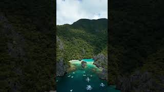 Cadlao Lagoon Cadlao Island Bacuit Bay El Nido Palawan Philippines fyp foryou shorts reels [upl. by Ahseyi]