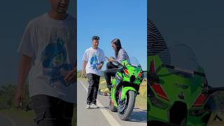 Don’t Miss The End Twist 😂😂 shorts zx10r youtubeshorts [upl. by Hen951]