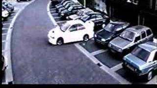 Police chase reverse parking [upl. by Lynnelle848]