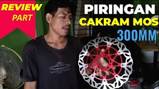 PIRINGAN CAKRAM VARIASI MOS 300MM PLOATING CNC  PROJEK MODIFIKASI VEGA R NEW [upl. by Vonni24]