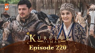 Kurulus Osman Urdu  Season 5 Episode 220 [upl. by Anayd]