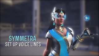 Symmetra’s Set Up Voice Lines [upl. by Ykcaj]