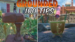 Grounded 100 Tips amp Tricks to Help YOU Beat the Game [upl. by Wendye349]