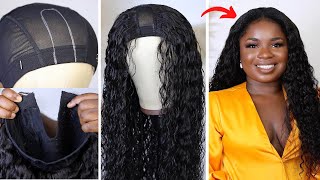 HOW TO MAKE A U PART WIG FULL SEW IN WITH LEAVE OUT  STEP BY STEP ft Ula Hair [upl. by Itin]