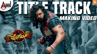 Pogaru Title Track Making Video  Dhruva Sarja  Rashmika Mandanna  Nanda Kishore Chandan Shetty [upl. by Arman973]