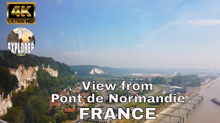 PARIS to ÉTRETATFRANCE Bus Trip Scenery 2020 【4K】 [upl. by Isola]