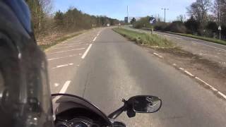 Kawasaki ZZR 1200 Hyperbike Review amp Test Ride by Joe Average [upl. by Kire]