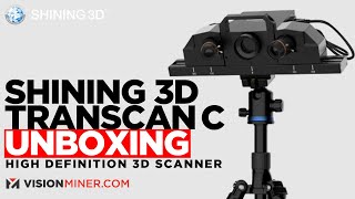 Unboxing the Transcan C  Ultra High Resolution 3D Scanner from Shining 3D [upl. by Monique]