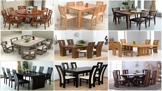 Dining Table 100 Latest Wooden dining table amp chair design  Modern Dining Table Set  2021 [upl. by Riley]