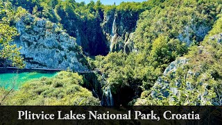 Plitvice Lakes National Park in Croatia  Gorgeous Waterfalls [upl. by Zahc]