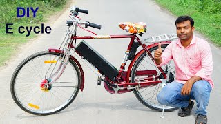 DIY Electric Bike with EBike Conversion Kit বাড়িতে ইলেকট্রিক সাইকেল কিভাবে তৈরি করবেন I [upl. by Nathanoj744]