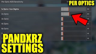 FURIA Pandxrz Settings Season 18 Apex Legends [upl. by Alfy]