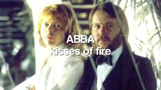 ABBA  kisses of fire sped up ༄ [upl. by Agnella732]