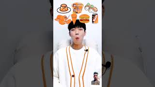 Random orange colour food mukbang 🥑 mukbang eating food eatingshow eatingsounds viralvideo [upl. by Coady]