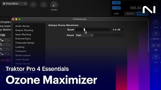 Introducing Ozone Maximizer in Traktor Pro 4  Native Instruments [upl. by Yellhsa]