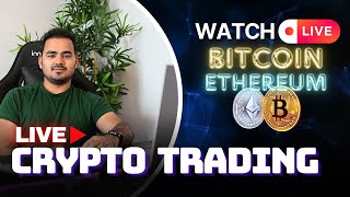 Crypto Live Trading  11 March  thetraderoomsss bitcoin ethereum cryptotrading [upl. by Wappes]