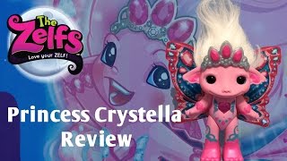 Zelf Series 5 Crystella Review The Crystal Gemz Princess Light Up Zelf  New Zelfs Toy [upl. by Auqenahc]