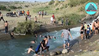 mitra da desi swimming pool fako chak pathankot  madhopur river enjoy  Fako Chakk Pathankot [upl. by Raines251]