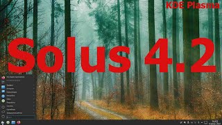 Solus 42 KDE [upl. by Seleta]