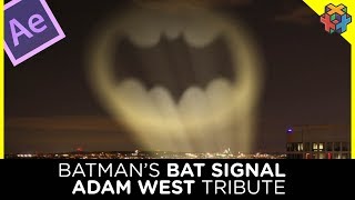 Turn on the Bat Signal  After Effects Tutorial [upl. by Crissy]