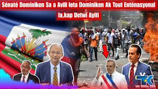 Yon Senatè Dominiken Avili Konplo Kap Fèt Sou Do Ayiti Pou Detwi Peyi a NètLi Bay Tout Sekré Nég yo [upl. by Nnaes]