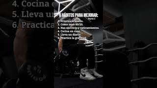 6 hábitos para mejorar parte 1 frases motivacion disciplina desarrollopersonal [upl. by Beaudoin]